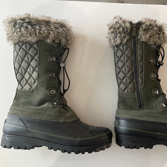 LANDS END women's boots size 9.5 excellent used condition - Picture 1 of 6